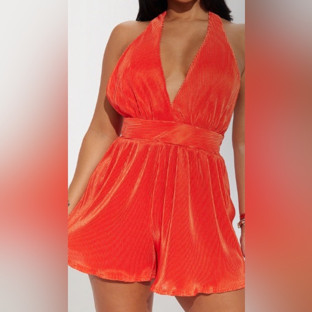 Red dress/romper